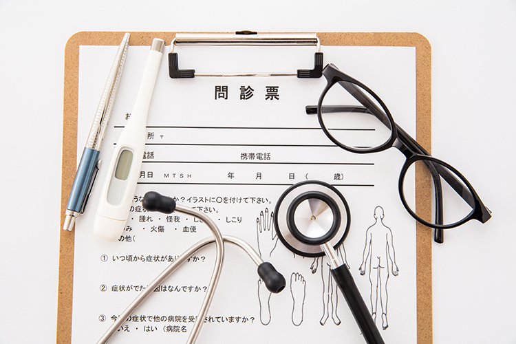 問診表のイメージ画像